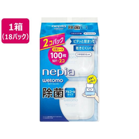 ネピア wetomo 除菌ウェット アルコール 50枚 2個 ×18パック FCJ965E