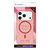 トリニティ iPhone 17 Pro用[Silky Armor] MagSafe対応 シルキータッチケース マットクリアレッド TR-IP25M3-SA-CLRD-イメージ1