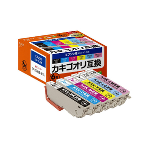 プレジール 汎用インクカートリッジ PLE-EKAK-6P-イメージ1
