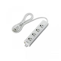 エレコム EU RoHs指令準拠 マグネット付抜け止めタップ(4個口・1．0m) グレー T-ECOH3410NM