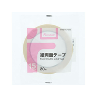 Forestway 紙両面テープ 15mm×20m 1巻 F815304-FRW-757917