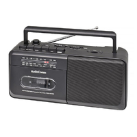 オーム電機 3バンドモノラルラジカセ AudioComm RCS-M150N