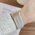 GAACAL Apple Watch 1-11/SE1-3 38/40/41/42(10-11)mm 「通気性と快適さを両立」ナイロンメッシュバンド グレー W00612GYA