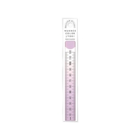 共栄プラスチック ニュアンスカラー定規 12cm スミレ NJ-12-01 FCA937N-4605526