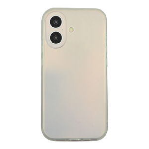 グルマンディーズ iPhone 16用ソフトケース マットオーロラ GMD-27MAU-イメージ1