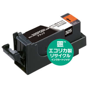 エコリカ リサイクルインクカートリッジ ブラック ブラック ECI-C325B エコリカ リサイクルインクカートリッジ ブラック ブラック ECI-C325B