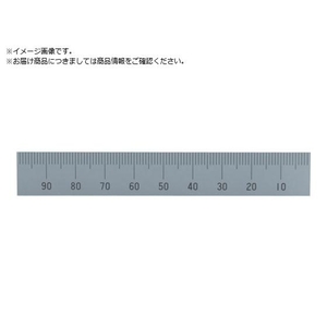 シンワ マシンスケール100mm上段右基点目盛穴無 14135 FC349UJ-8163857-イメージ1