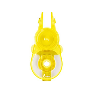 プラス ホワイパースライド交換テープ6mm イエロー WH-116R F081198-49-559/WH-116R-イメージ1