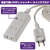エルパ 扉付きタップ3個口2m e angle select ホワイト WBT-N3020BWE3-イメージ3