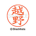 シヤチハタ ネームペン用ネーム シルバー 既製 越野 FC46891-X-GPS-1120
