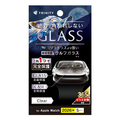 トリニティ Apple Watch 42mm Series 12用 超堅狼ウルフガラス 高透明 ガラス一体型PCケース クリア TR-AW2643-GLPC-GOCBK