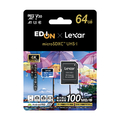 レキサー microSDXCカード 633X(Class10・64GB) オリジナル LMS0633064G-BNAEJ