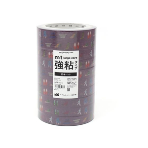 カモ井 mt large core アパレル 強粘着 10巻 FC421SM-MT10L079-イメージ2
