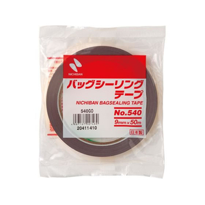 ニチバン ニチバン バッグシーリングテープ 9mm×50m 金色 FCF874U-BS540GO-イメージ1
