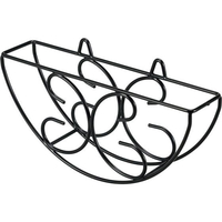 江部松商事 EBM/ブラックコーティング 丸盆ラック カベ掛式 14インチ用 FC994LT-6996720