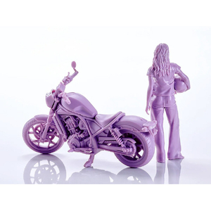 マックスファクトリー PLAMAX MF-101 Rider's portrait Honda Rebel 1100 ラベンダー PLAMAXMF101RPHONDAR1100LV-イメージ2