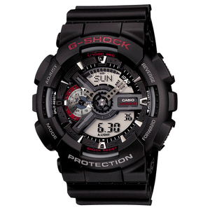カシオ 腕時計 G-SHOCK ブラック GA-110-1AJF-イメージ1