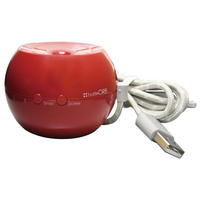 トップランド 超音波式ペットボトル加湿器 オーブ アップル SHOR30AP