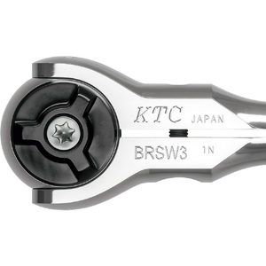 ＫＴＣ ９．５ｓｑ．スイベルラチェットハンドル KTC 9.5sq.スイベルラチェットハンドル BRSW3-イメージ3