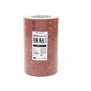 カモ井 mt large core カフェ 強粘着 10巻 FC422SM-MT10L080-イメージ2