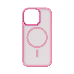 MOMAX iPhone 15 Pro Max用Magsafe対応ケース Play アムールピンク MM25555I15PM-イメージ1