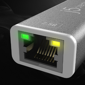 j5 create USB-C 2．5Gイーサーネットアダプター シルバー JCE145-イメージ8