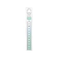 共栄プラスチック ニュアンスカラー定規 12cm ユーカリ NJ-12-02 FCA938N-4605512