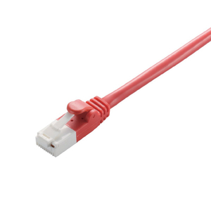 エレコム Cat6対応ツメ折れ防止LANケーブル 2m レッド LD-GPT/R2/RS-イメージ1