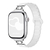 GAACAL Apple Watch 1-11/SE1-3 38/40/41/42(10-11)mm ハートデザインマグネット式シリコンバンド ホワイト W00606WA-イメージ1