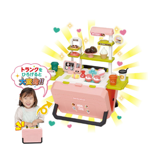 カワダ おままごとトランク(スイーツショップ) ｵﾏﾏｺﾞﾄﾄﾗﾝｸｽｲ-ﾂｼﾖﾂﾌﾟ-イメージ5