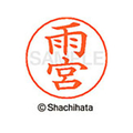 シヤチハタ ネームペン用ネーム シルバー 既製 雨宮 FC45901-X-GPS-0130