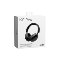Sudio SD-2111 オーバーイヤーヘッドフォン K2 Pro ブラック