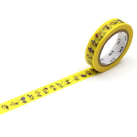 カモ井 mt Peanuts ウッドストックの仲間たち 10mm×7m FCT1059-MTPNUT10