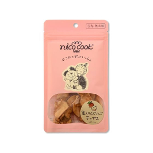 マルカイコーポレーション nico cook 蜜入り国産ふじりんごチップス 犬用 15g FCD335R-イメージ1