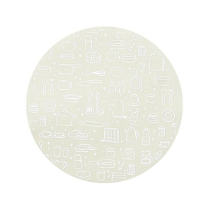 東洋アルミエコー 東洋アルミエコープロダクツ/IHマットSOFT キッチンツール柄 ミルキーBE 1枚 FC104PC-イメージ2
