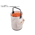 PROTEKT/電工バケツ 25L 黒 TA5024004 FCD035C-3819888
