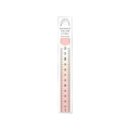 共栄プラスチック ニュアンスカラー定規 12cm シナモンシュガー NJ-12-03 FCA939N-4605511