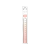 共栄プラスチック ニュアンスカラー定規 12cm シナモンシュガー NJ-12-03 FCA939N-4605511
