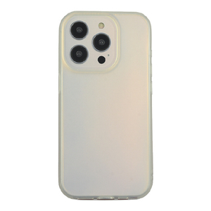 グルマンディーズ iPhone 16 Pro用ソフトケース マットオーロラ GMD-28MAU-イメージ1