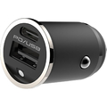 カシムラ DC／USB PD20W 2ポートコンパクト ライト付 FCK605D-DC057