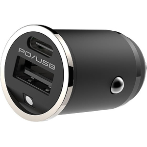 カシムラ DC／USB PD20W 2ポートコンパクト ライト付 FCK605D-DC057-イメージ1