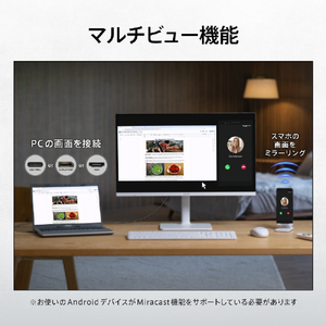 MSI 27型液晶ディスプレイ Modern MD272UPSW ホワイト MODERN-MD272UPSW-イメージ6