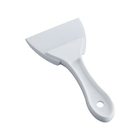 カンダ PC柄三角シリコンゴムヘラ白小 FC70099
