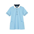 カーシーカシマ 半袖プルオーバー 男女兼用 LL HM2449-6 ソラ FCF844Y-24-8152-0305