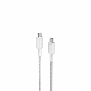 Anker 高耐久ナイロン USB-C & USB-C ケーブル(1.8m) ホワイト A81F6N21 Anker 高耐久ナイロン USB-C & USB-C ケーブル(1.8m) ホワイト A81F6N21