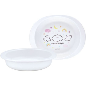 スケーター ベビー用 PP製 小皿 シナぷしゅ FC100PY-XP25AG-イメージ1