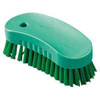アズワン サニーフーズHACCPブラシ ハンドブラシS ハード 緑 FCD089Z-3-5467-04