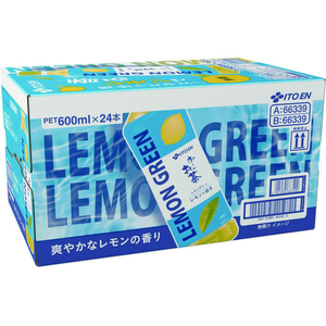 伊藤園 お～いお茶 LEMON GREEN 600mL×24本 FCG448V-イメージ2