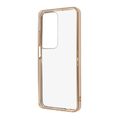 レイアウト OPPO A3 5G用Like standard 衝撃吸収 バンパー メタリック ハイブリッドケース ピンクゴールド RT-OPA3CC16/PGM