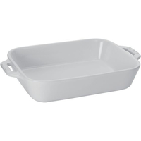 Zwilling ストウブ セラミック レクタンギュラーディッシュ 20×16cm ホワイト FC310LA-0547691